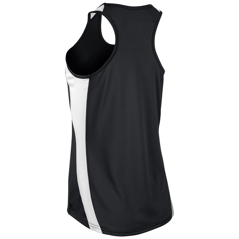 Speed Singlet - Black White - Womens - Small