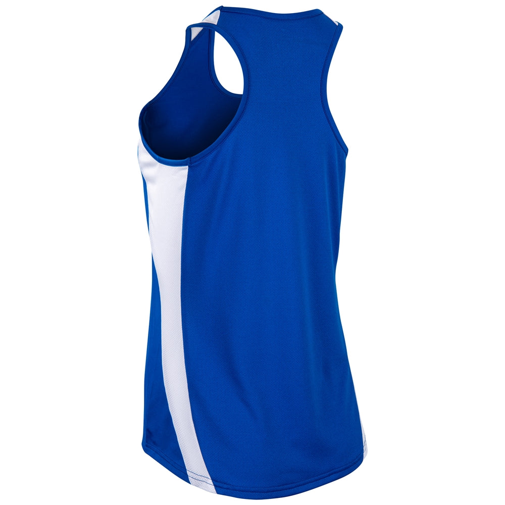 Speed Singlet - Royal White - Womens - Large
