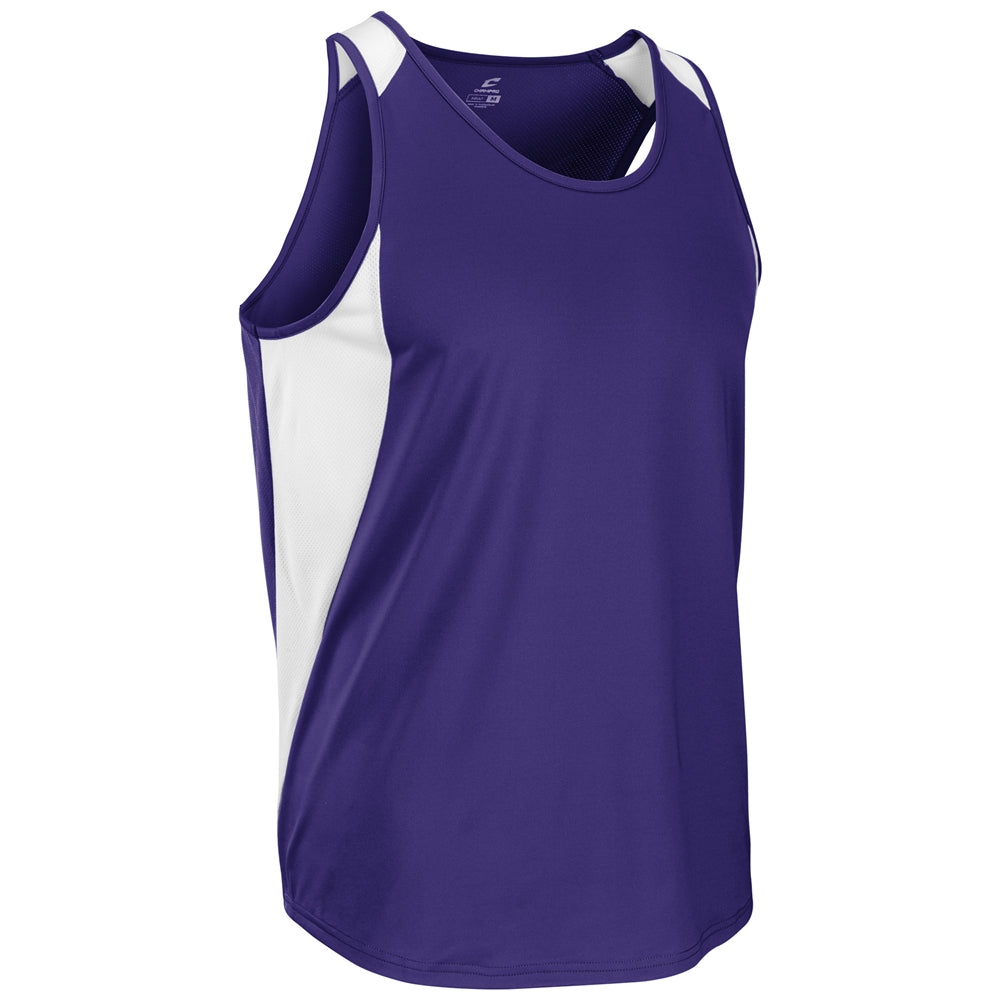 Speed Singlet - Purple White - Youth - Medium
