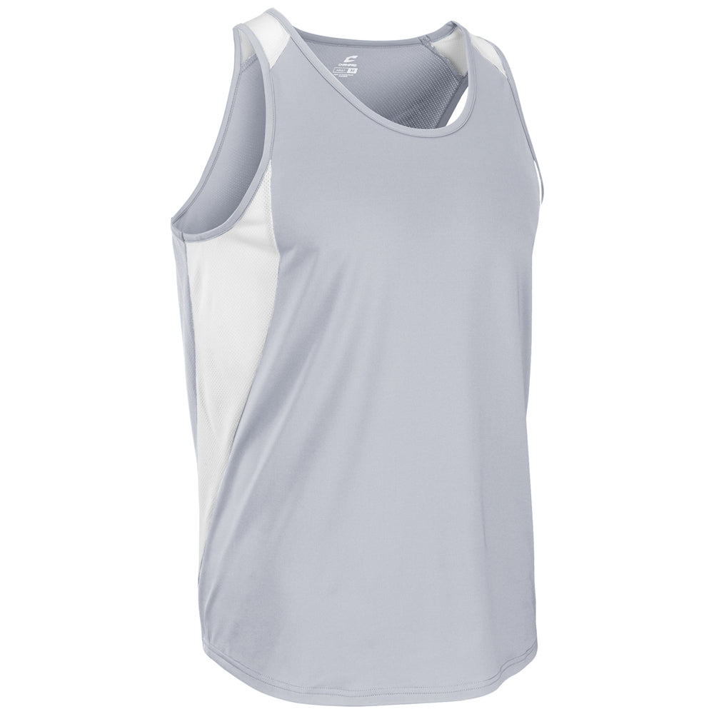 Speed Singlet - Silver White - Adult - Medium