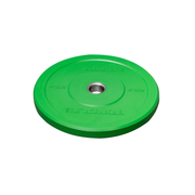 BUMPER PLATE, TORQUE COLORED RUBBER - 25 LB (GREEN)