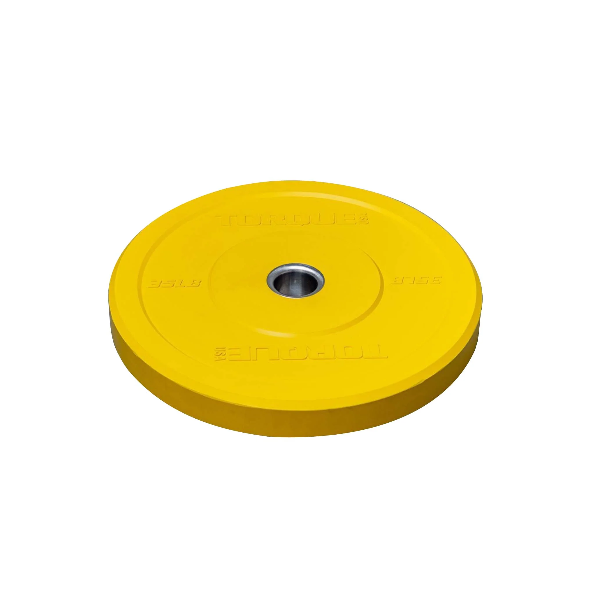 BUMPER PLATE, TORQUE COLORED RUBBER - 35 LB (YELLOW)