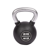 KETTLEBELL, RUBBER COATED - 20 KG/44.1 LB