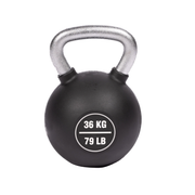 KETTLEBELL, RUBBER COATED - 36 KG/79.4 LB