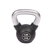 KETTLEBELL, RUBBER COATED - 4 KG/8.8 LB