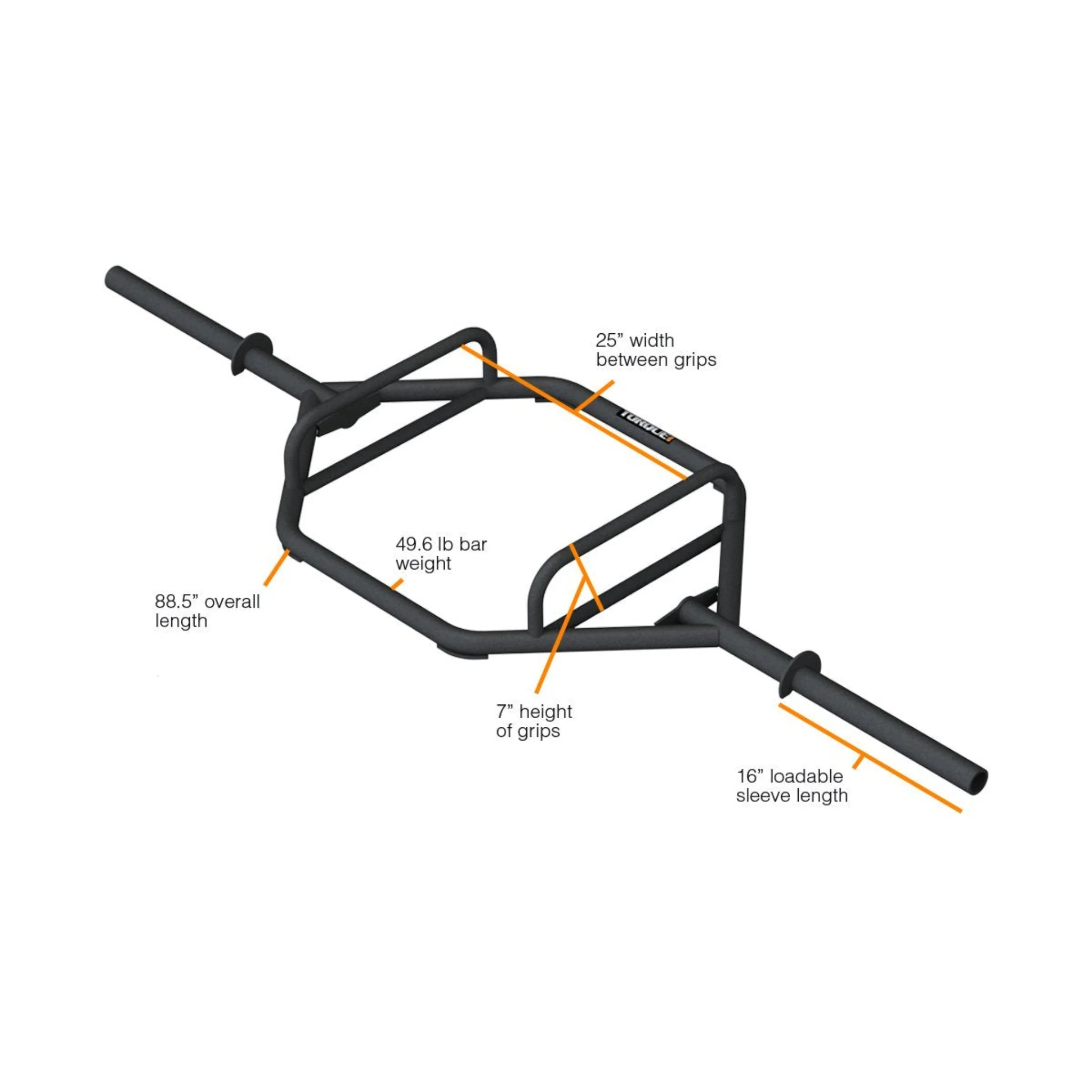 OLYMPIC BAR, 7 FOOT HEX