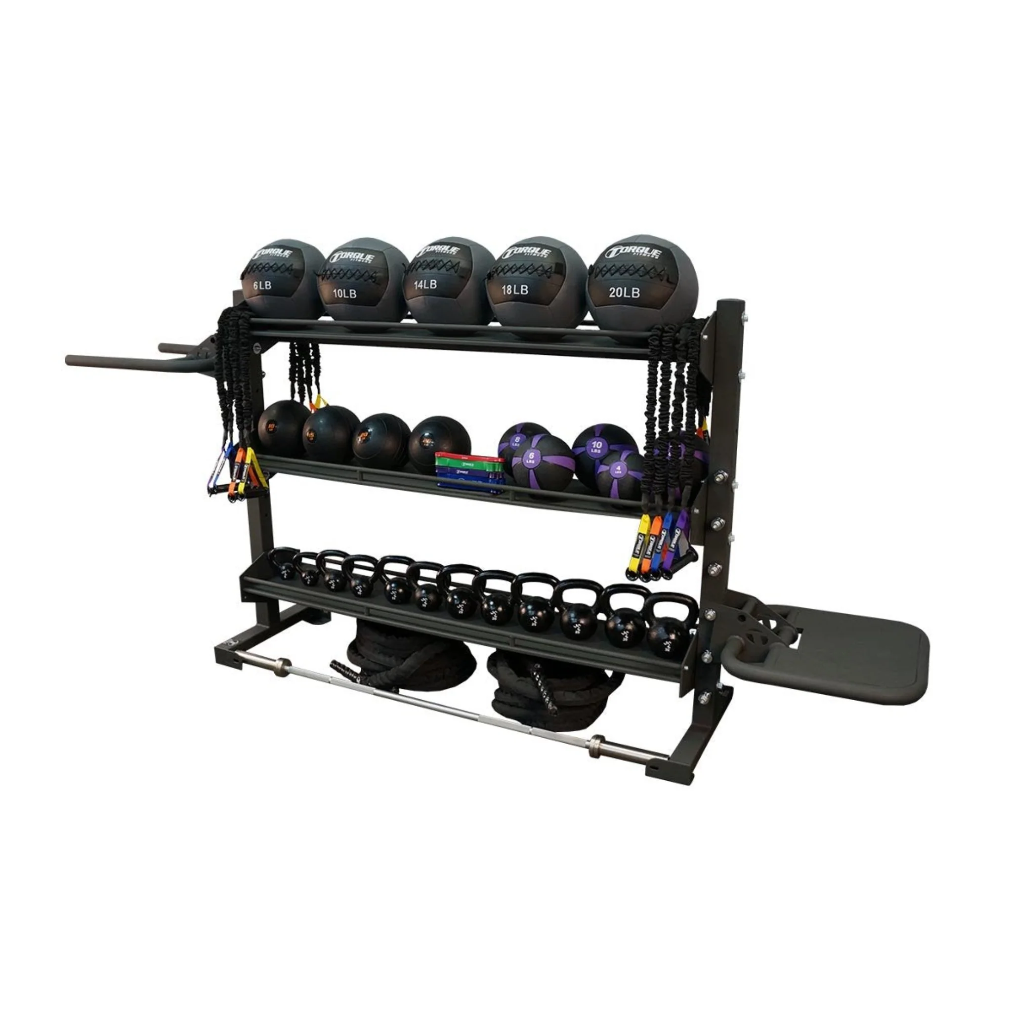6 FOOT UNIVERSAL STORAGE/DIP/PLYO RACK