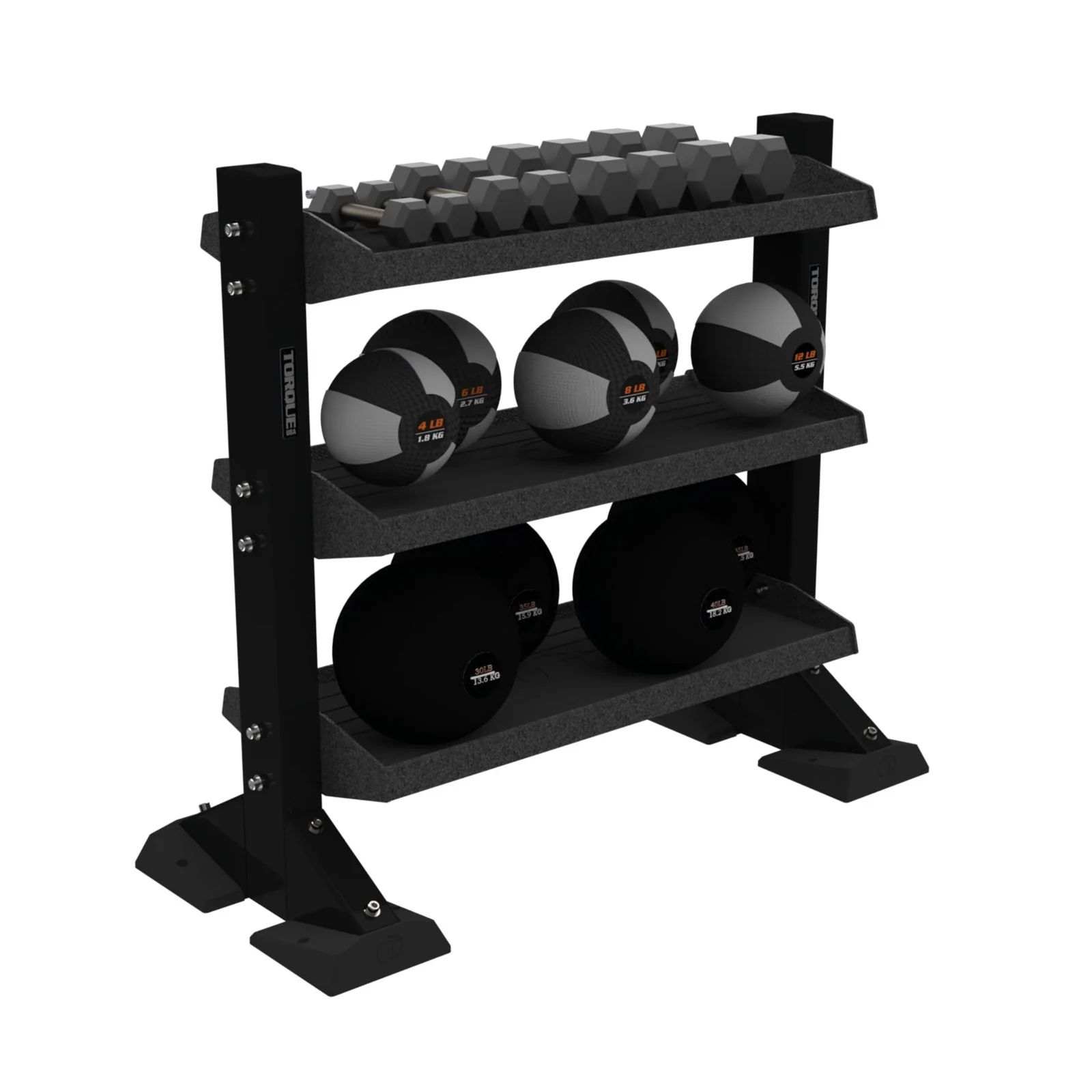 X-CREATE 4 FOOT (1.2 M) UNIVERSAL STORAGE RACK (SATIN BLACK)
