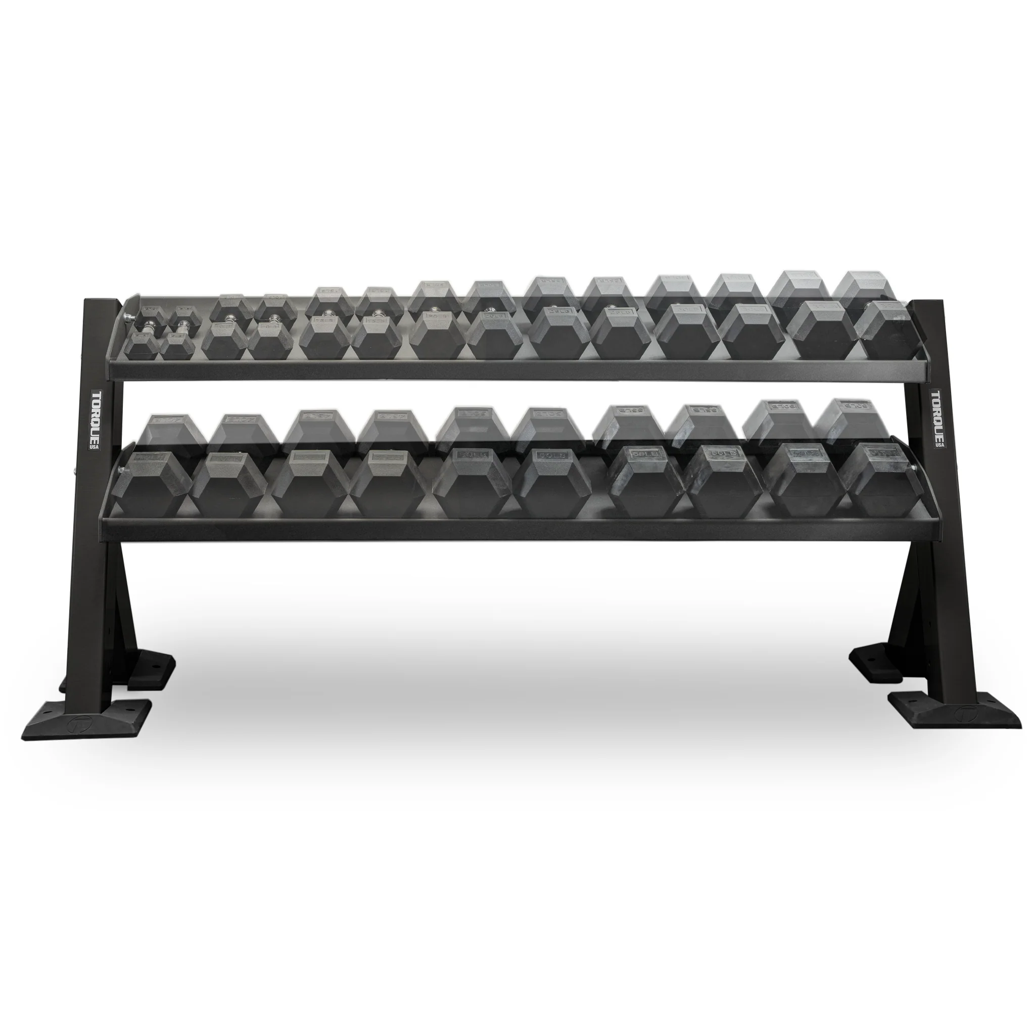 X-CREATE 6 FOOT (1.8 M) HEX HEAD DUMBBELL RACK (SATIN BLACK)
