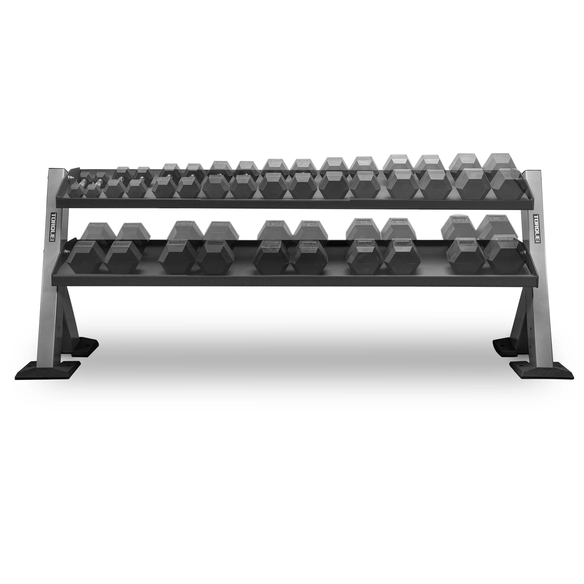 X-CREATE 8 FOOT (2.4 M) HEX HEAD DUMBBELL RACK (PLATINUM 2)