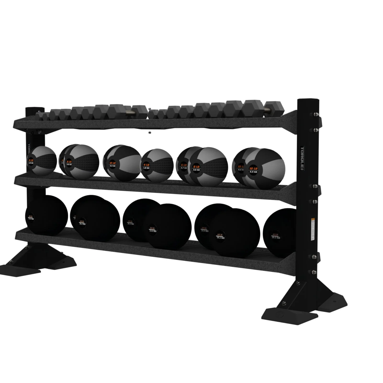 X-CREATE 8 FOOT (2.4M) UNIVERSAL STORAGE RACK (SATIN BLACK)