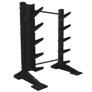 X-CREATE 1- MODULE WALL 10 BARBELL STORAGE RACK (SATIN BLACK)