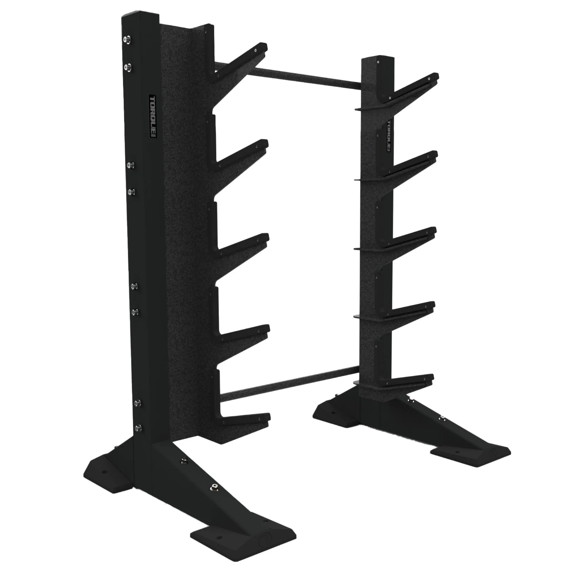 X-CREATE 1- MODULE WALL 10 BARBELL STORAGE RACK (SATIN BLACK)