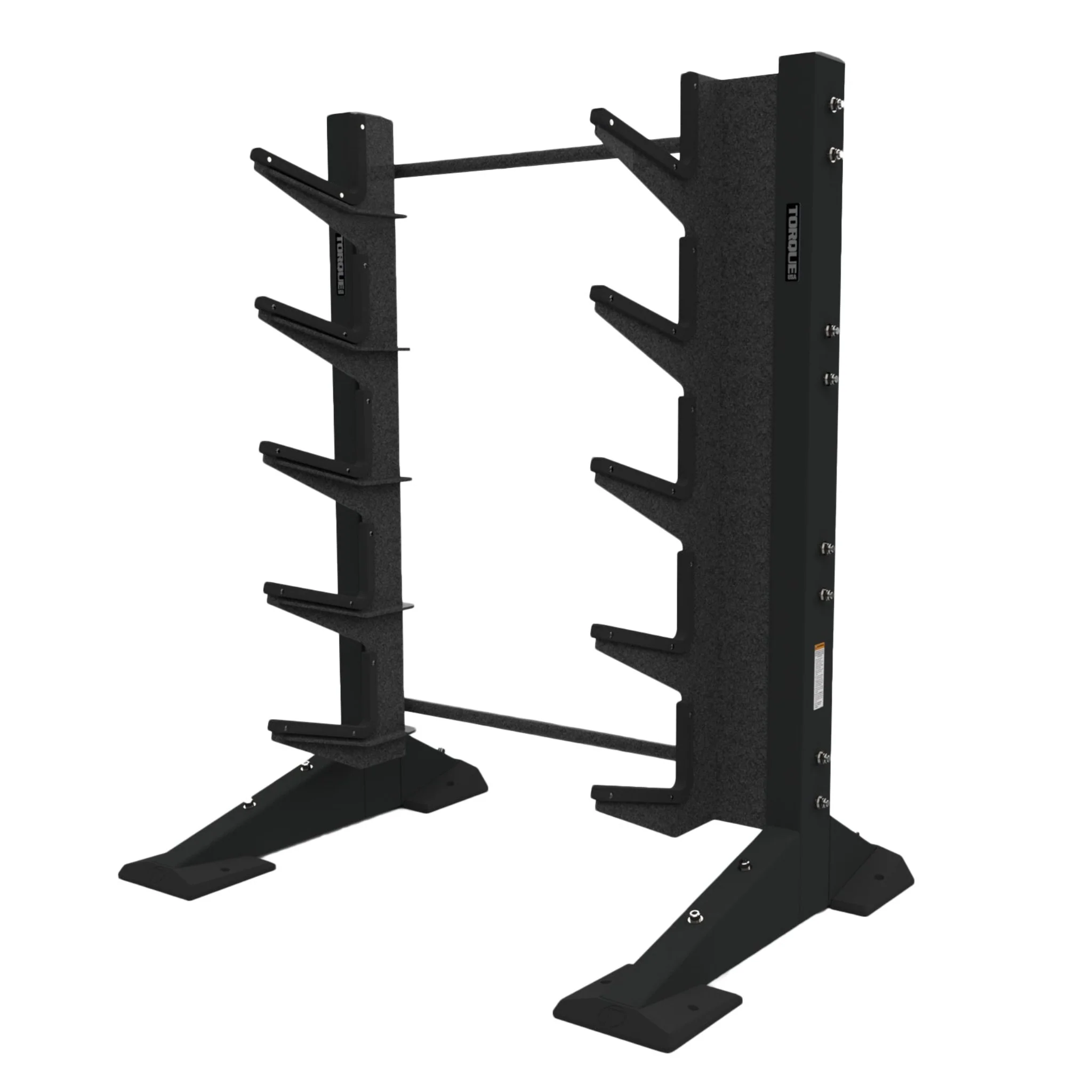 X-CREATE 1- MODULE WALL 10 BARBELL STORAGE RACK (SATIN BLACK)