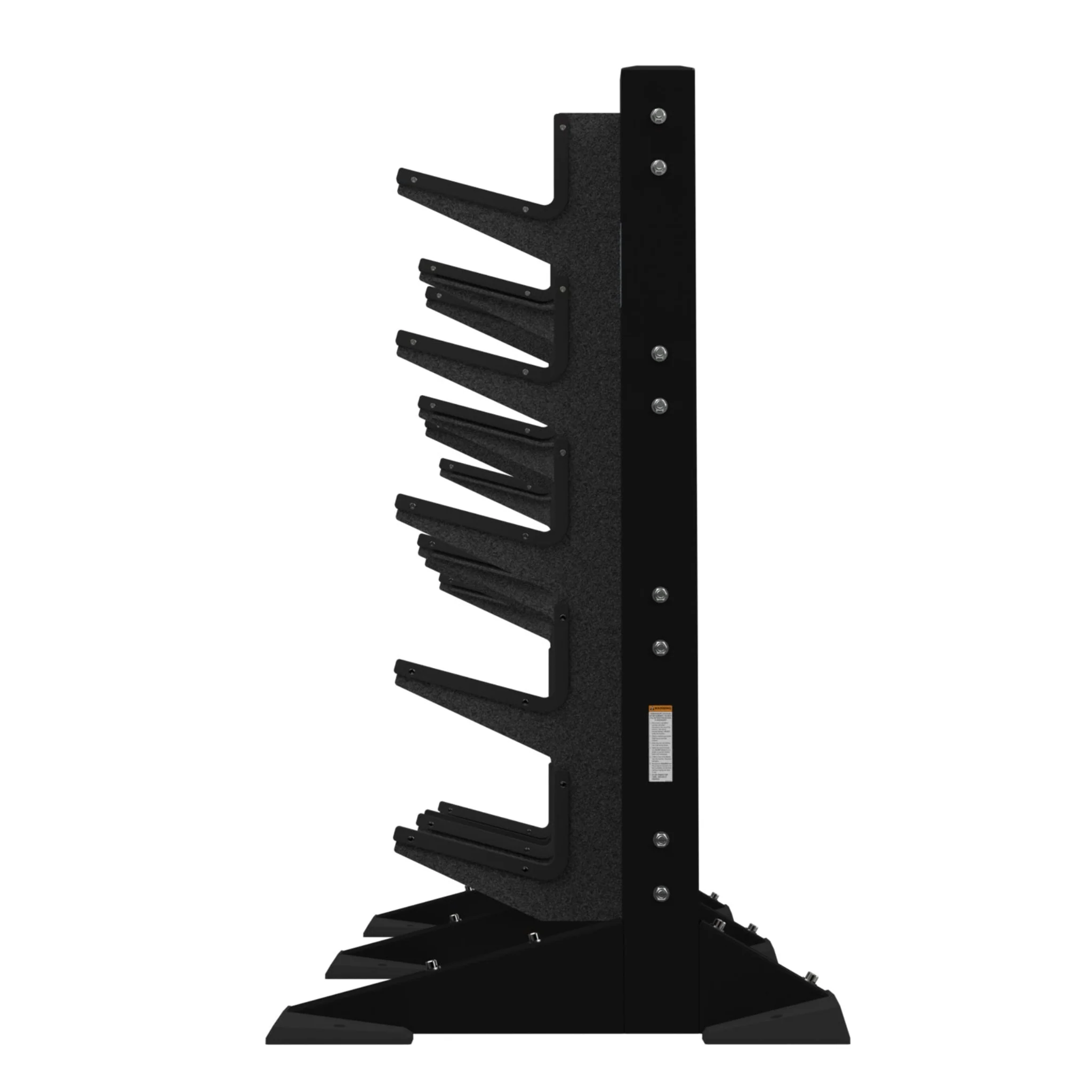 X-CREATE 2-MODULE WALL 20 BARBELL RACK (SATIN BLACK)