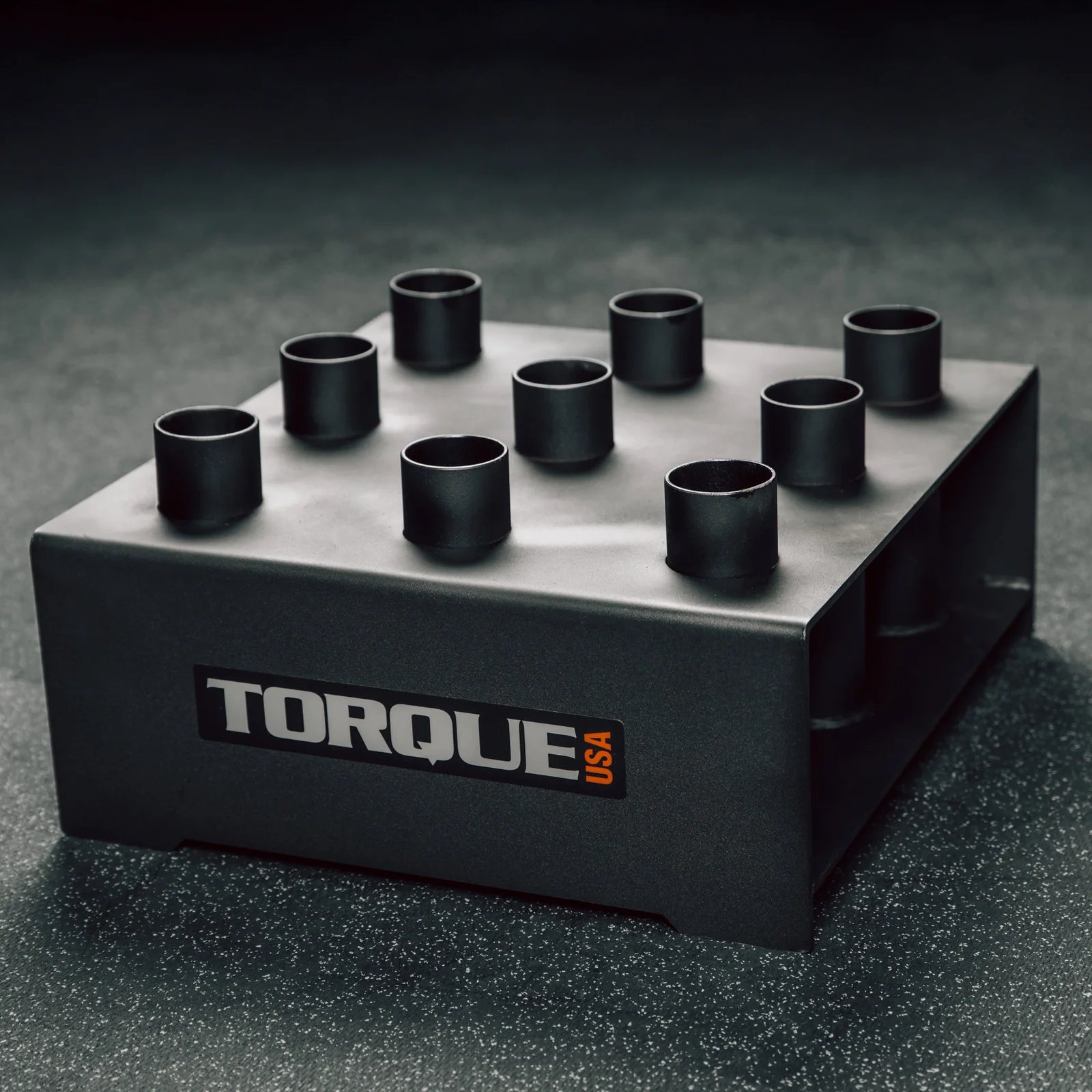 VERTICAL BAR STORAGE - 9 BARS (SATIN BLACK)