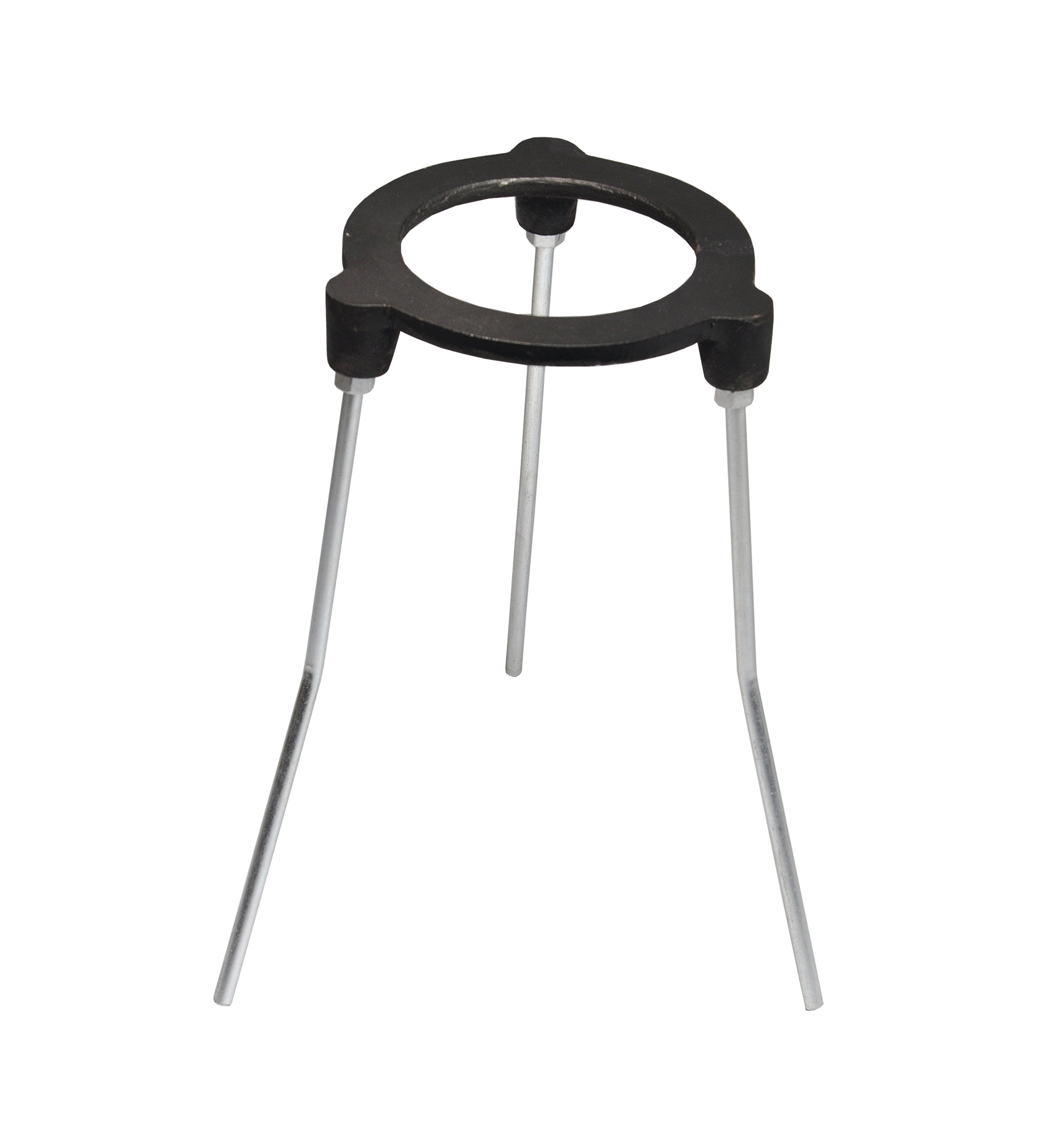 United Scientific® Tripod Stand, Cast Iron, 3 1/2" Ring, 9" Height