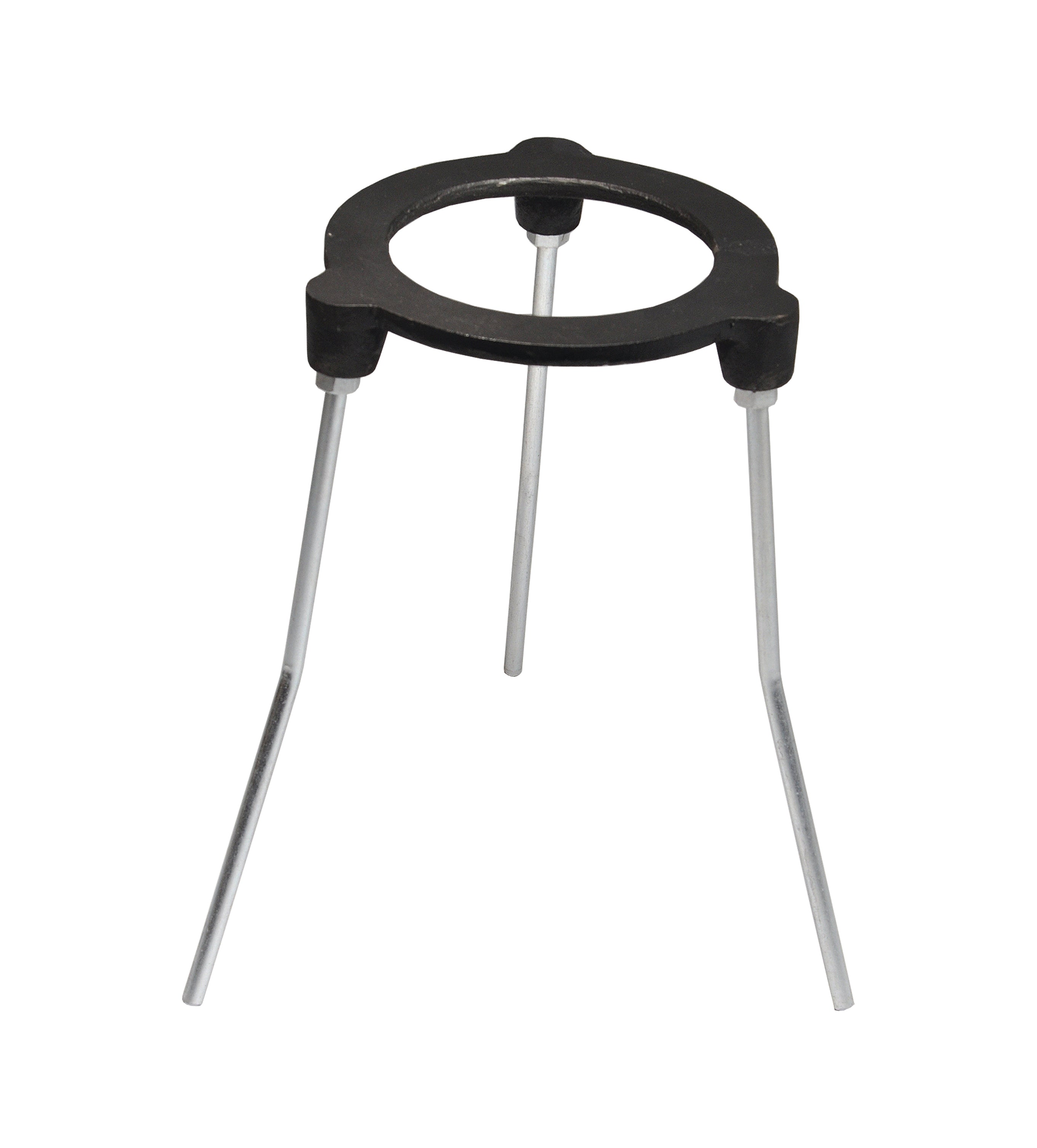 United Scientific® Tripod Stand, Cast Iron, 4 1/4" Ring, 9" Height
