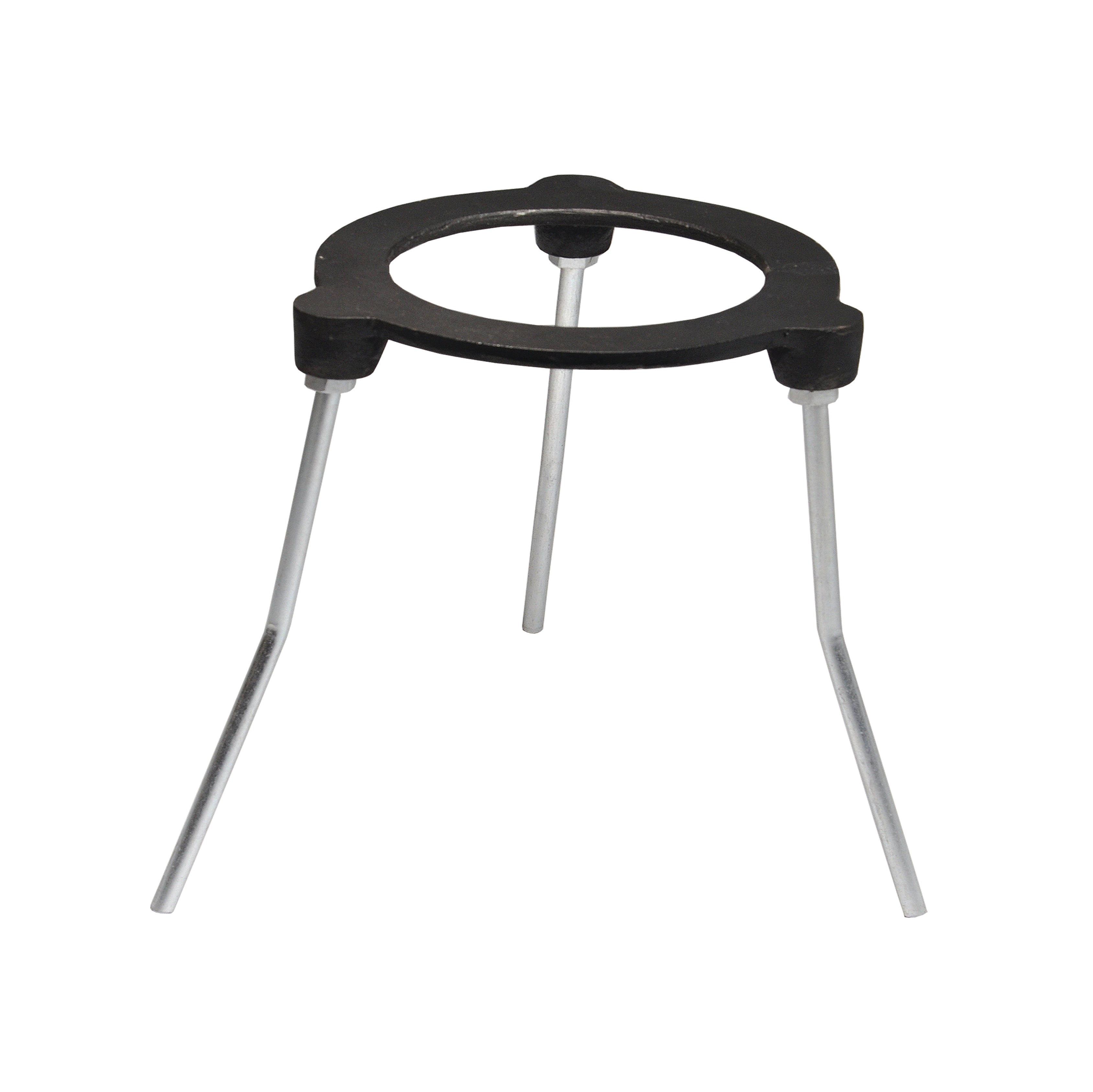 United Scientific® Tripod Stand, Cast Iron, 6" Ring, 9" Height