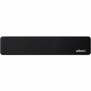 Adesso - TRUFORM P320 Compact Size Keyboard Wrist Rest - Rubber, Fiber, Memory Foam - Anti-slip - Keyboard - Black