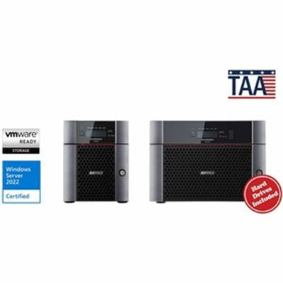 BUFFALO TeraStation 5420DN 4-Bay Secure Business Desktop NAS 40TB (2x20TB) w/ Hard Drives Included