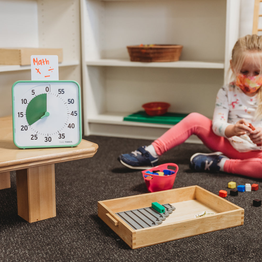 Time Timer® Original 8” - Learning Center Classroom Set (Set of 3) - Primary Color Collection