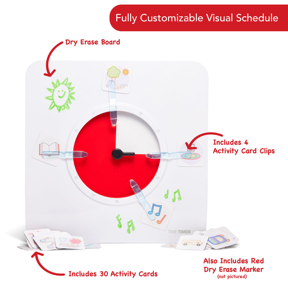 Time Timer® Original 8” - Visual Scheduler (With Original 8" Timer)