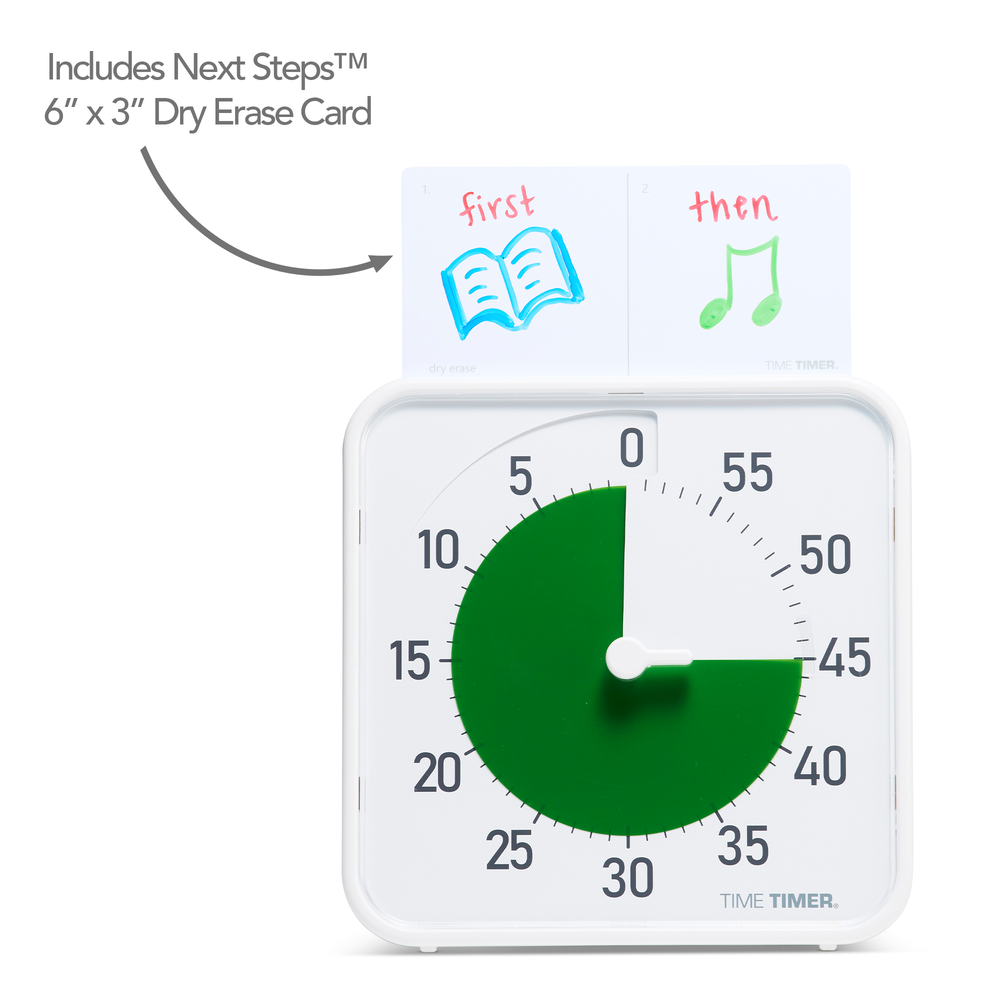 Time Timer® Original 8" (White with Green Disk)
