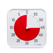 Time Timer® Original 12" (White with Red Disk)