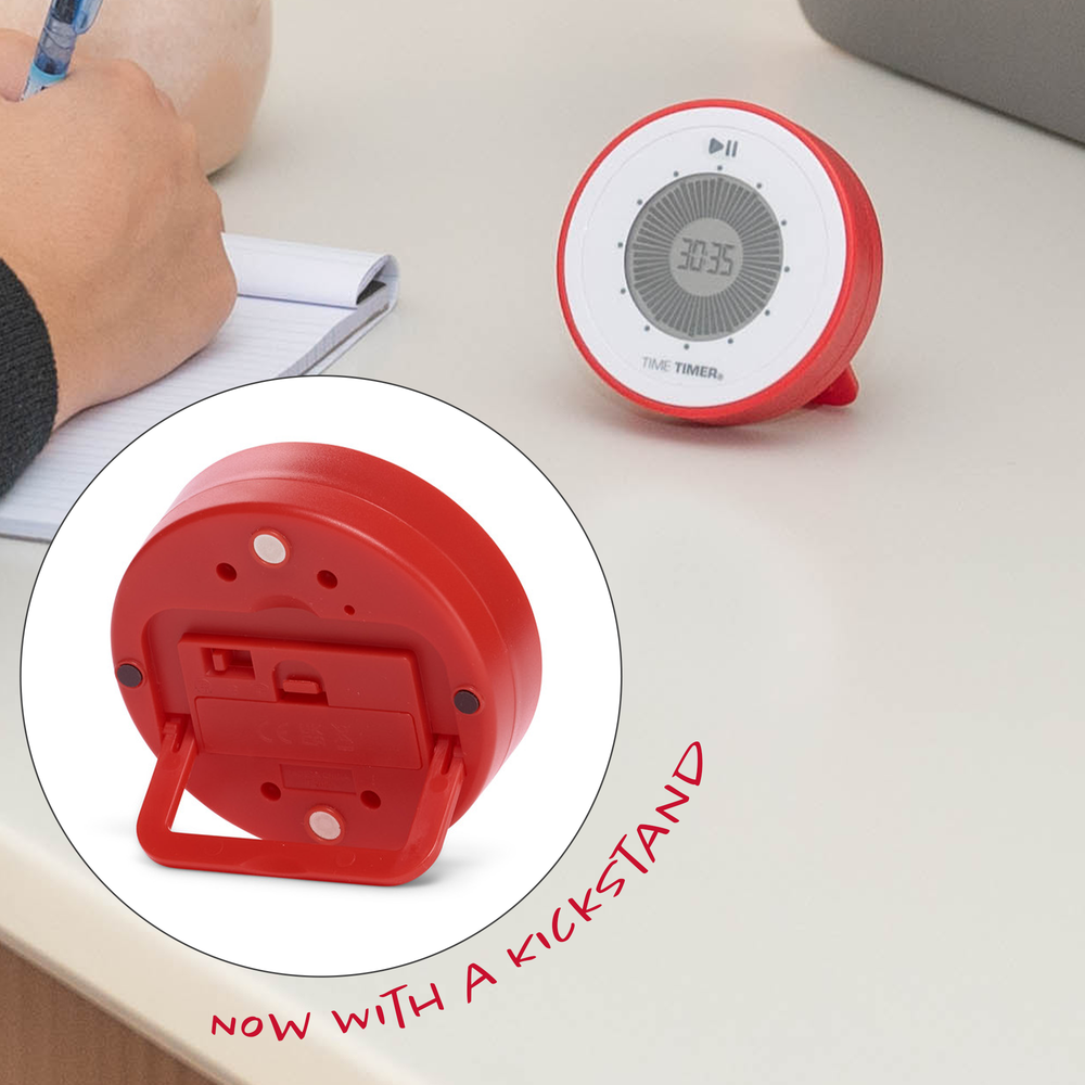 Time Timer® TWIST with Kickstand (Red)