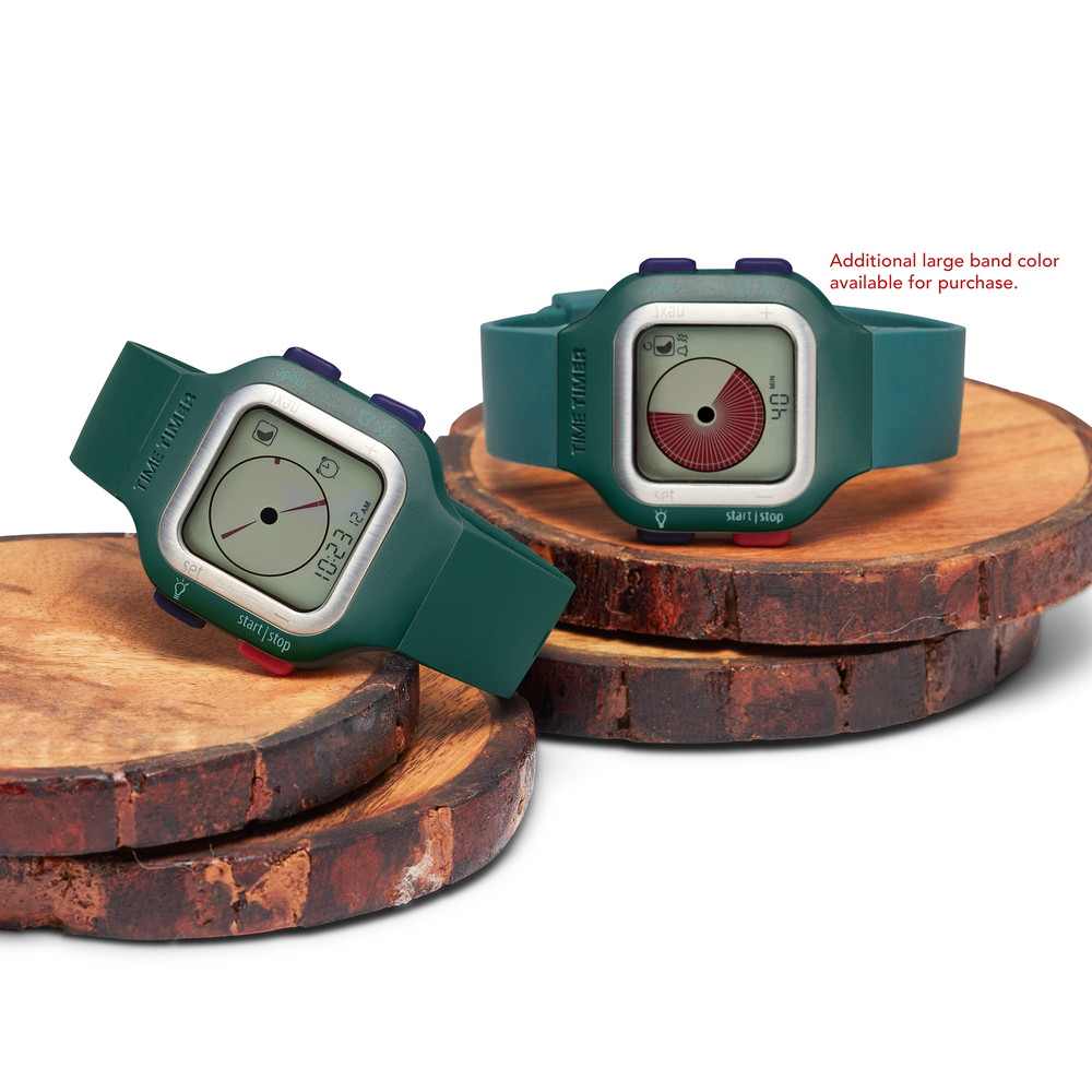 Time Timer® Watch - Large/Adult Sequoia Green (5.5"-8.25" cir.)