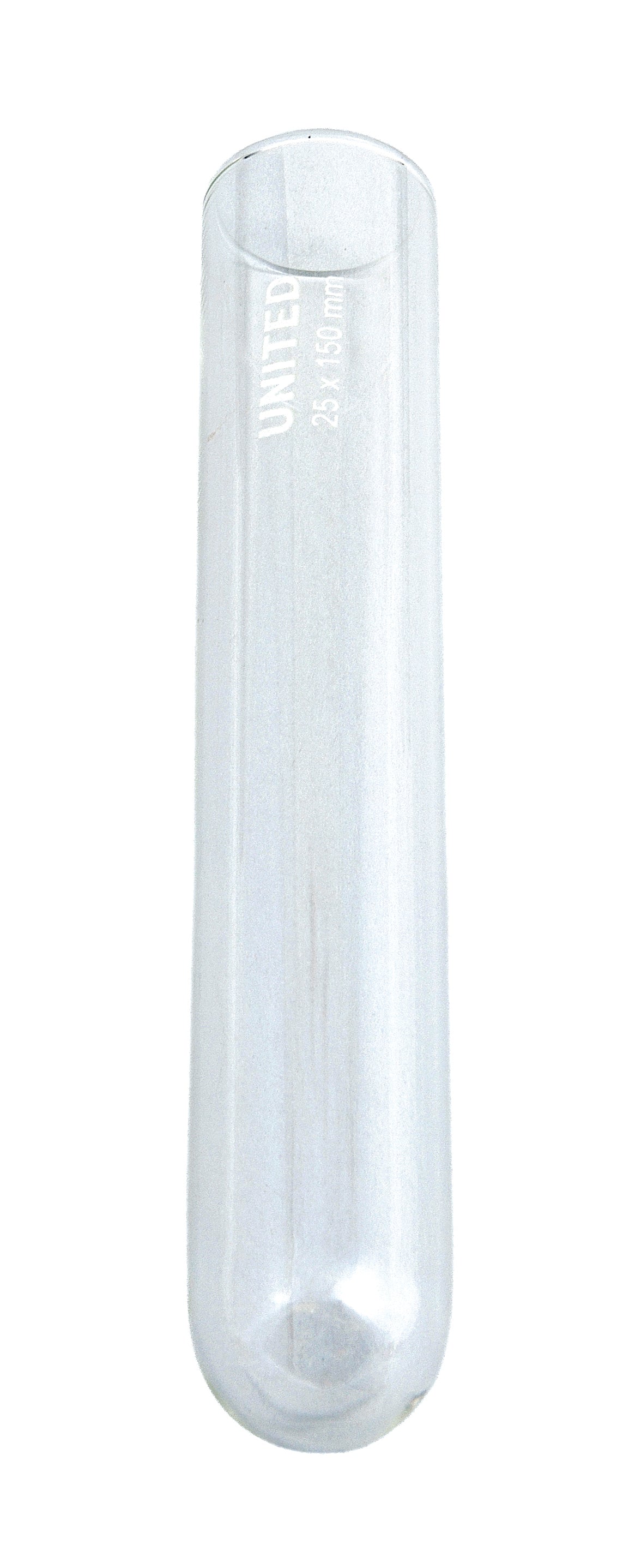 United Scientific® Test Tube W/Out Rim, Borosilicate Glass, 10 X 75mm, comes with 72