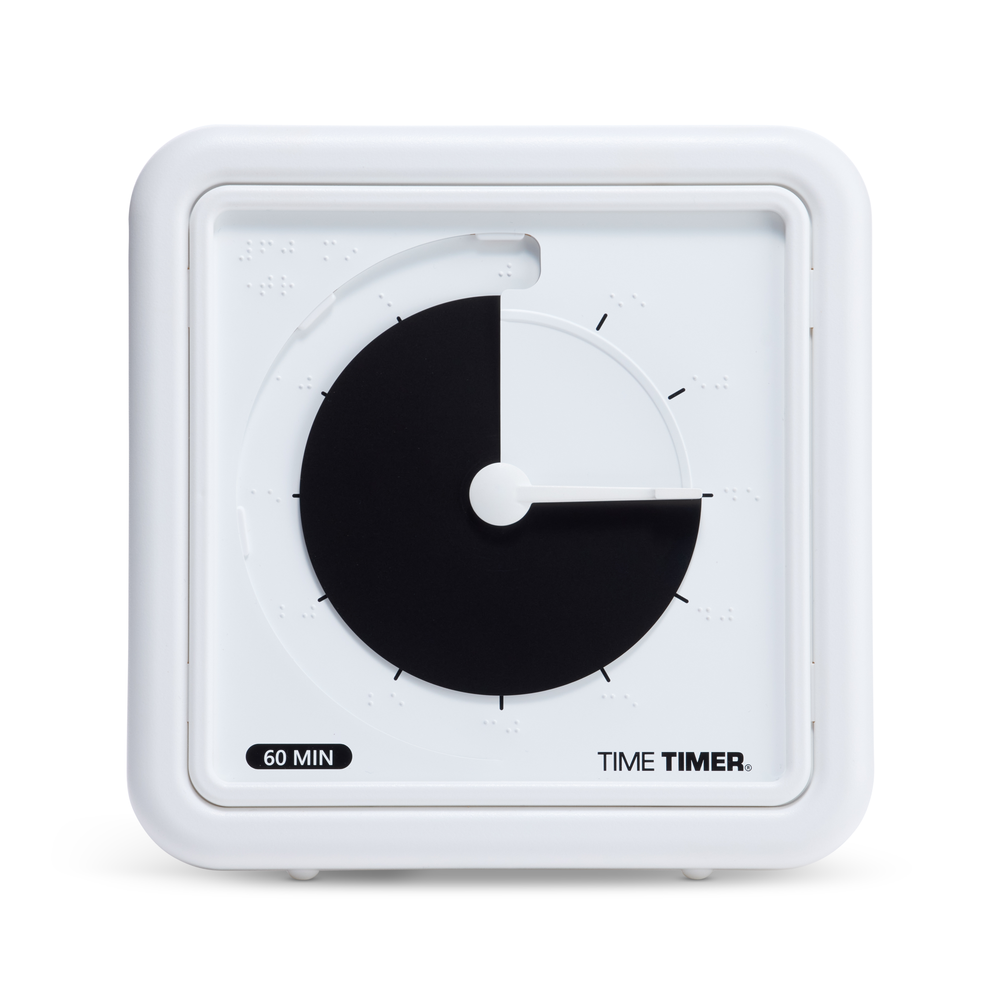Time Timer® Braille 8" (with Black Disk)