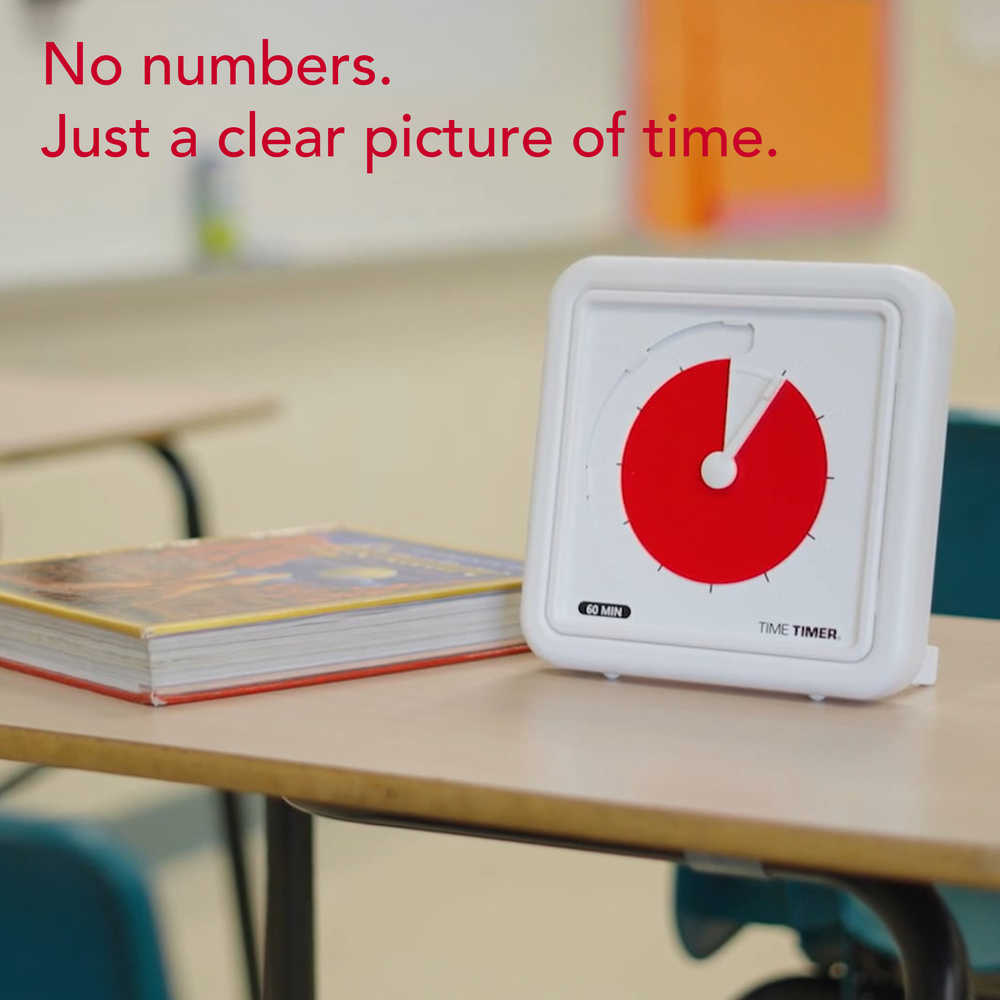 Time Timer® Braille 8" (with Red Disk)