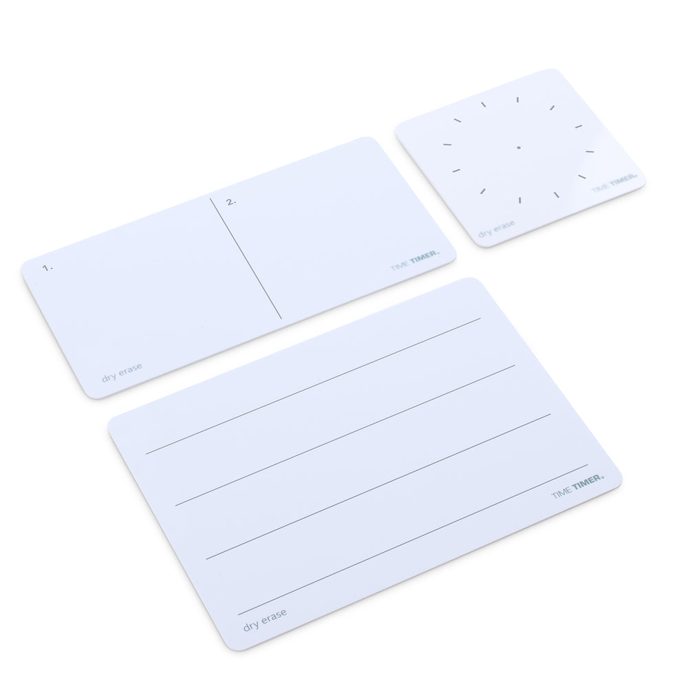 Time Timer® Dry Erase Activity Bundle (Set of 3 Cards with Dry Erase Marker)