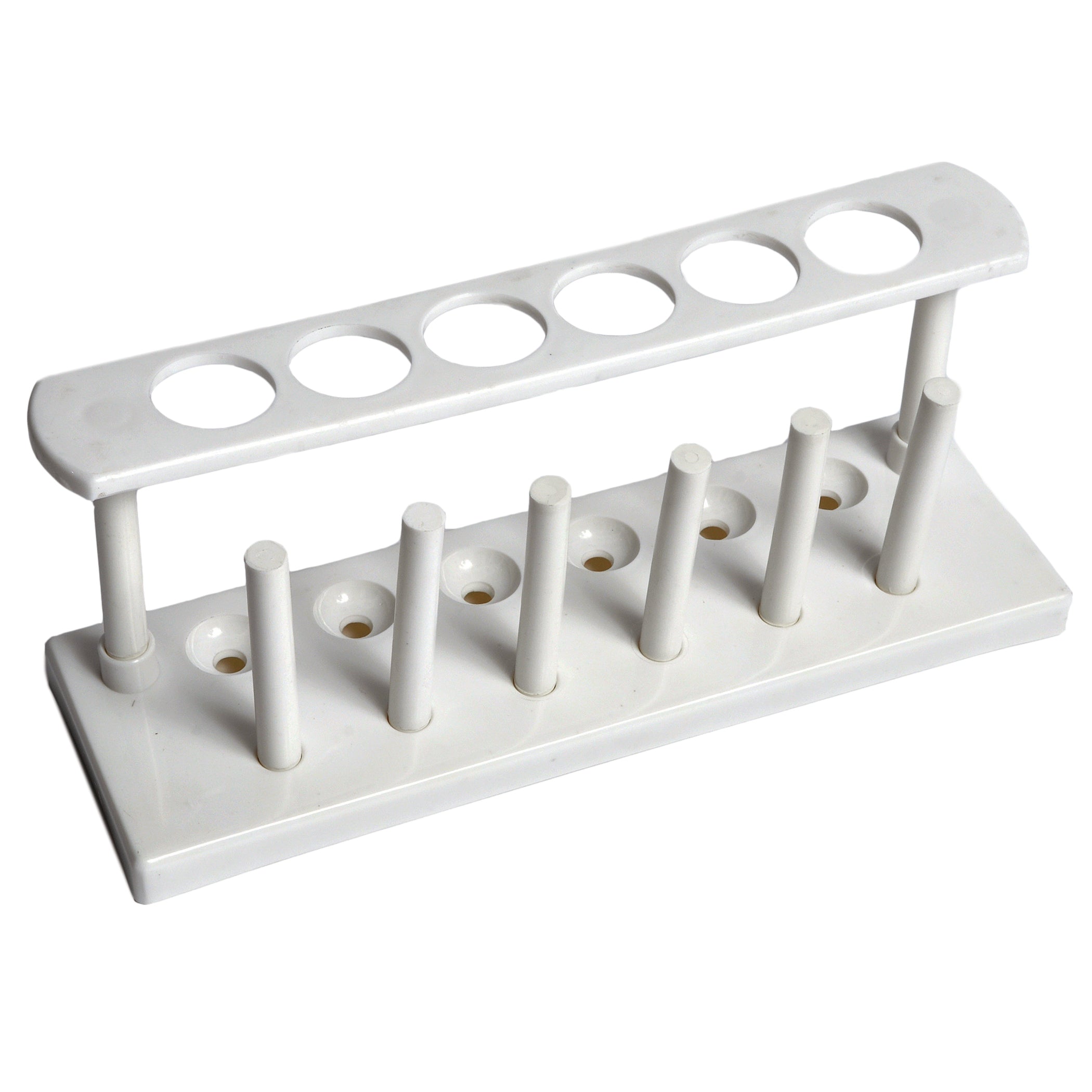 United Scientific® Plastic Test Tube Rack, In-Line