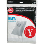 AH10040 Hoover Type Y HEPA Vacuum Bag (2-Pack)