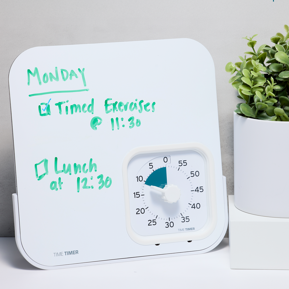 Time Timer® Pro Applied - 60 min Visual Timer with Magnetic Dry Erase Board