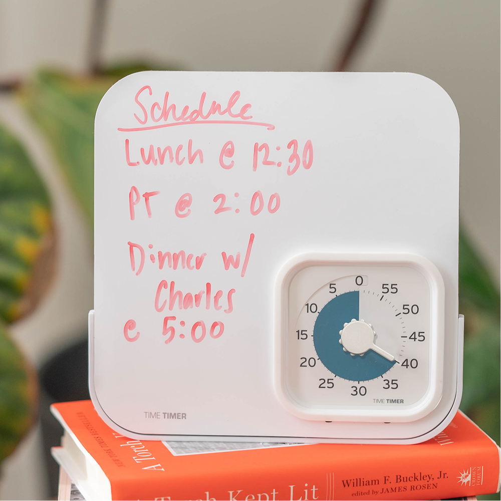 Time Timer® Pro Applied - 60 min Visual Timer with Magnetic Dry Erase Board