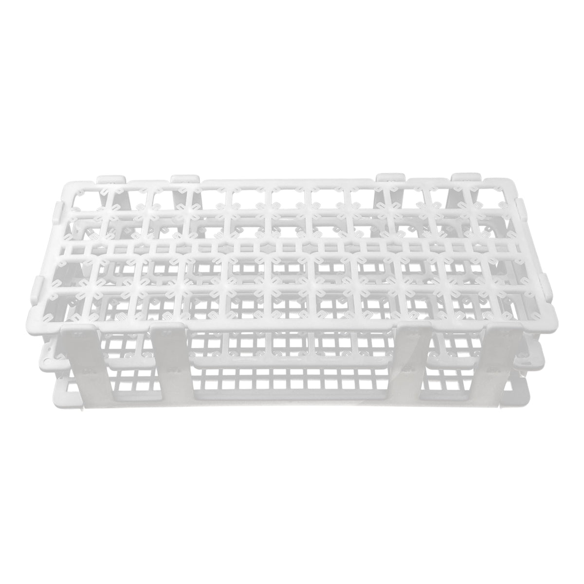 Test Tube Rack, 44-Hole Rack for Up to 17mm Tubes, Pack of 10
