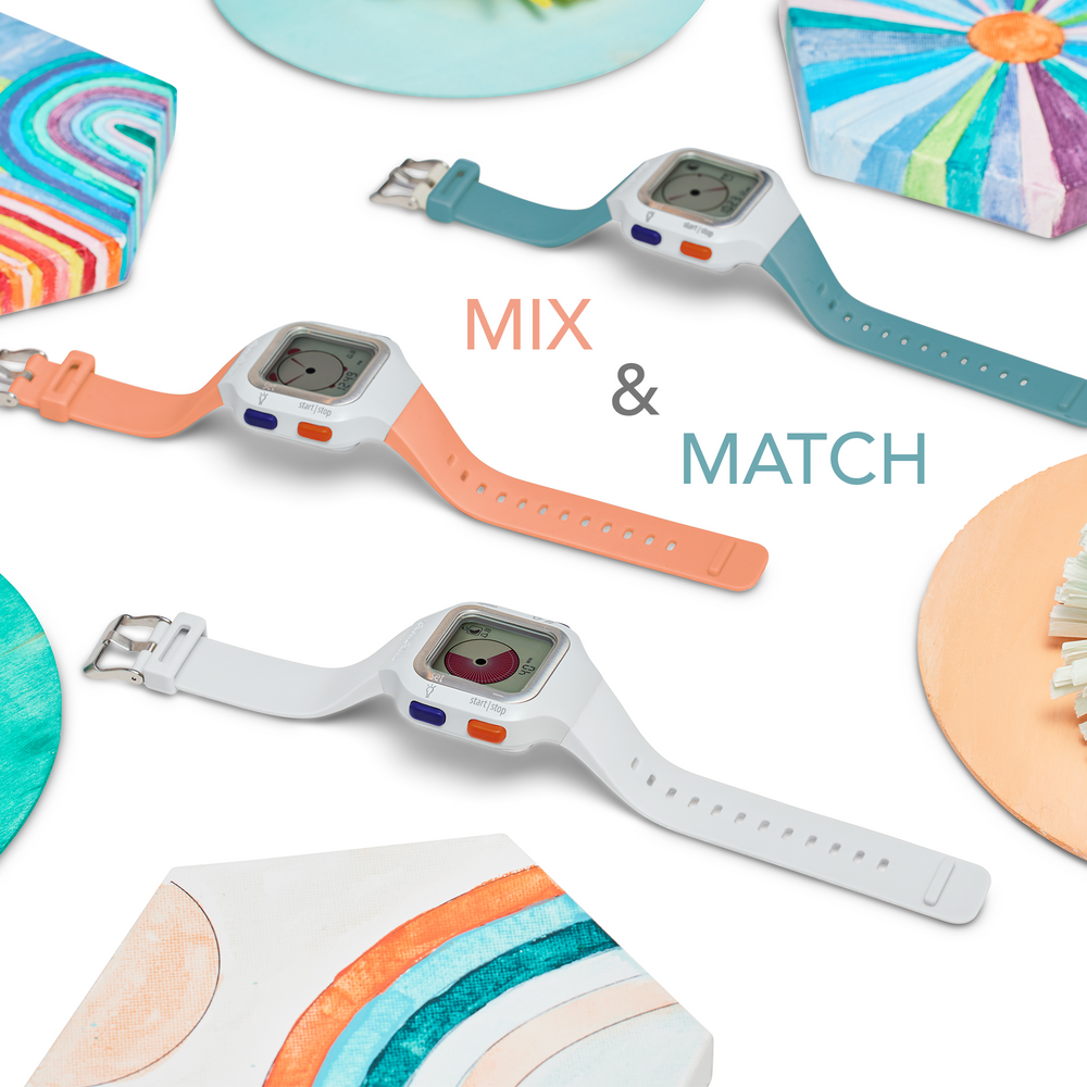 Time Timer® Watch - Small/Youth Arctic White (5"-7.5" cir.)