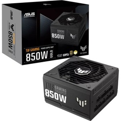 ASUS - TUF Gaming 850W Gold, ATX 3.0, Modular, 80+ Gold, Military-grade, Dual Ball Bearing, Axial-tech Fan
