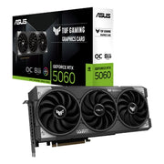 ASUS - TUF Gaming NVIDIA GeForce RTX 5060 OC Edition 8GB GDDR7 PCI Express 5.0 Graphics Card - Black