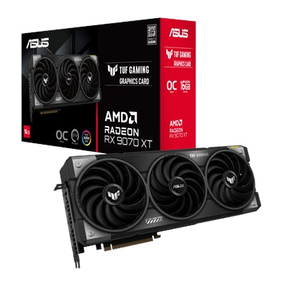 ASUS - TUF Gaming Radeon RX 9070 XT 16GB 256-Bit GDDR6 PCI Express 5.0 RDNA 4 Graphics Card TUF-RX9070XT-O16G-GAMING