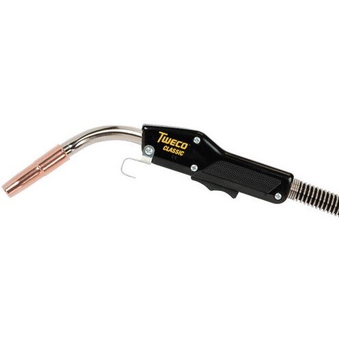 MIG Gun, 0.040 - 0.045 Inch, 25 ft L, 200 A, Air Cooled