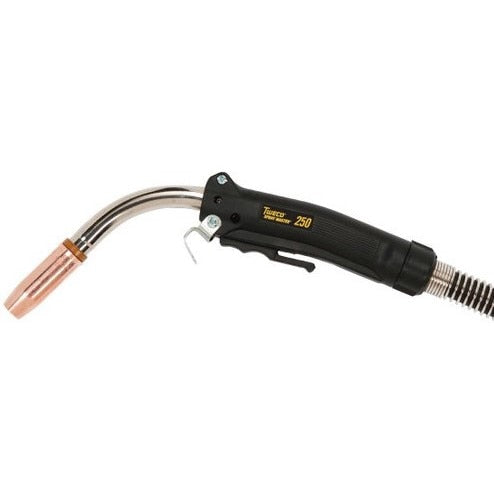 MIG Gun, 0.035 - 0.045 Inch, 12 ft L, 250 A, Tweco®