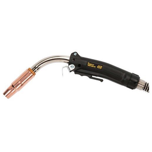 MIG Gun, 0.045 - 1/16 Inch, 15 ft L, 450 A, Miller®