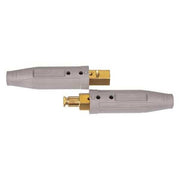 Tweco® Cable Connector: 1/0 AWG to 3/0 AWG, Single Ball-Point, Female/Male