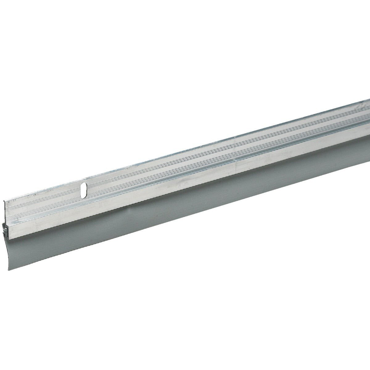 1.5 In. W. x 1.5 In. H. x 36 In. L. Silver Aluminum Door Sweep