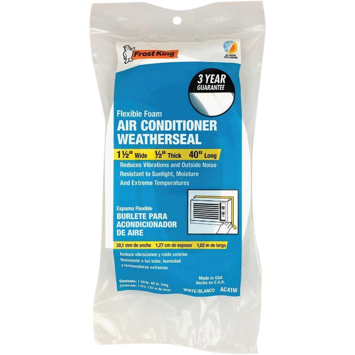 Frost King 40" x 1-1/2" x 1/2" Air Conditioning Weatherstrip